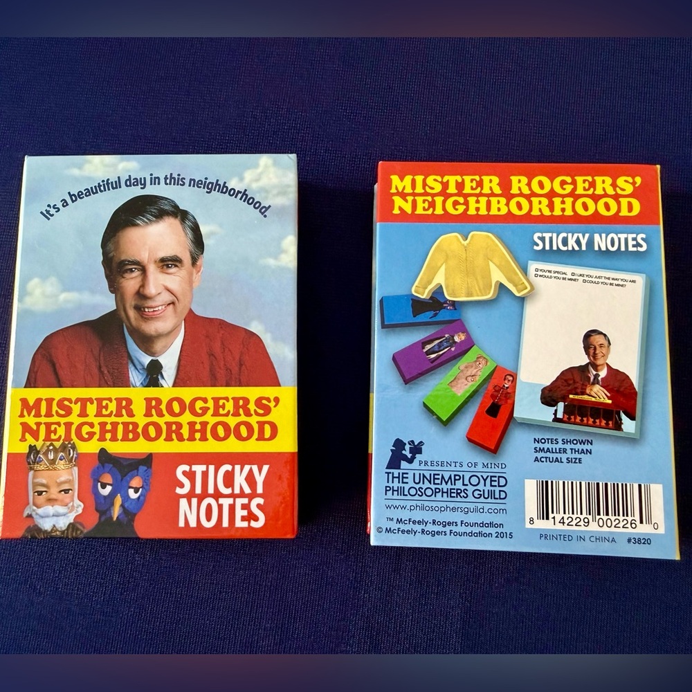 Mister Rogers' Neighborhood Sticky Notes Set 2